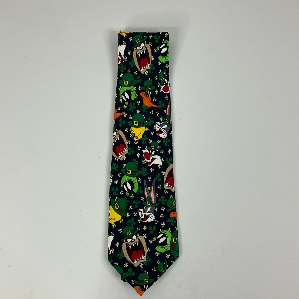 Looney Tunes Mania St. Patrick's Day‎ Tie